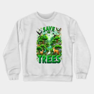 Guardians of the Green Realm Crewneck Sweatshirt